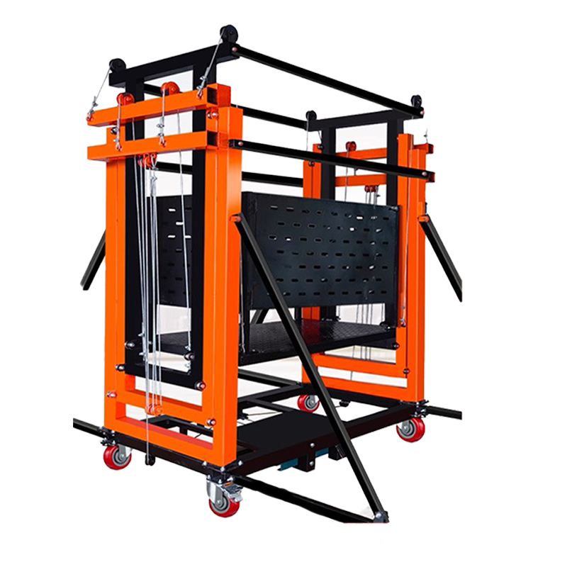 5 メートル電気足場耐荷重 300-500 キロモバイル自動昇降プラットフォームリモコン折りたたみ装飾カスタマイズ