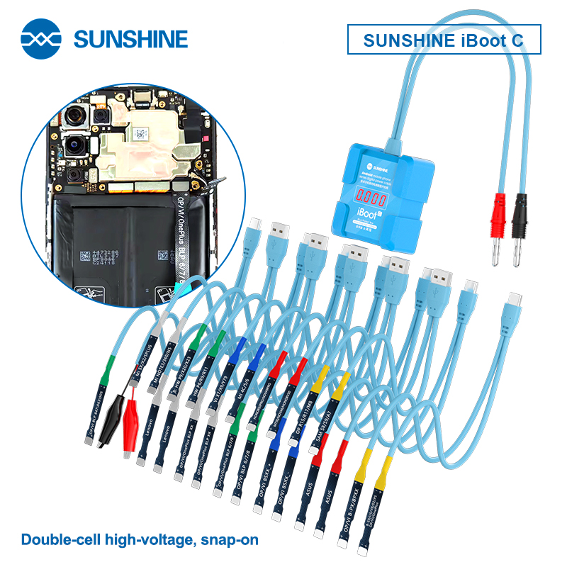 SUNSHINE iBoot C Android 携帯電話シリーズ デジタル電源ケーブル 8V 高電圧ブーツ さまざまな Android 携帯電話モデルに適しています