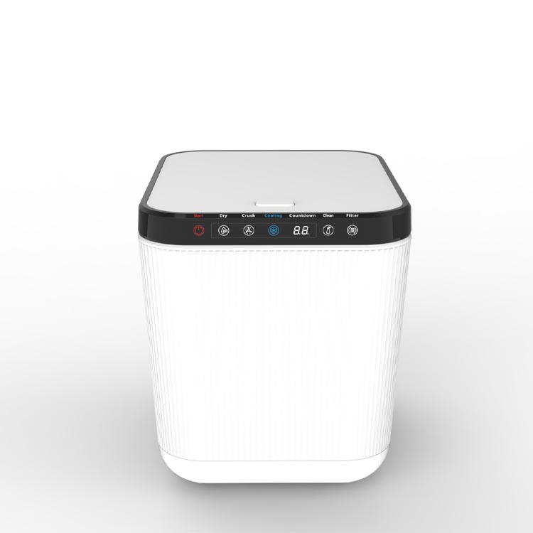 キッチン用電動コンポスト容器 3L 無臭自動洗浄機能付きコンポスターが食品廃棄物を肥料に変える