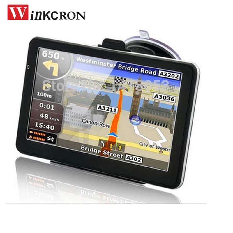 7.0 インチ車 GPS ナビゲーション GPS FM ロシア/ベラルーシ/スペイン/ヨーロッパ/米国カナダ/イスラエル GPS ナビゲーター 4GB GPS ナビゲーター内蔵