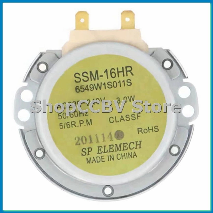 電子レンジ用ターンテーブルモーター 220V SSM-16HR 6549W1S011S-A57M