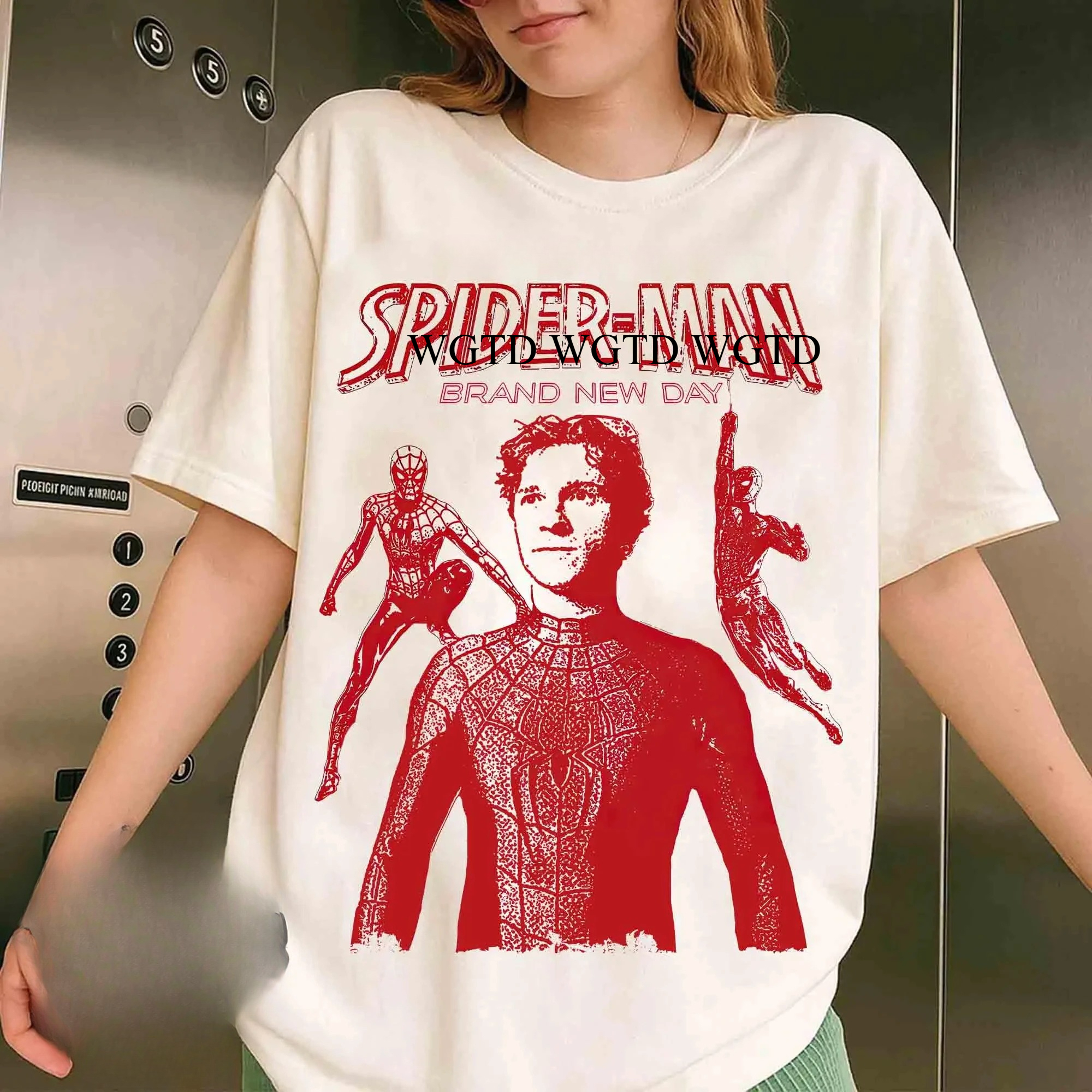 2026 新しい映画クラシックキャラクター Tシャツ半袖クルーネック Tシャツトップおかしい両面プリント Tシャツ男性 Y2K トップス