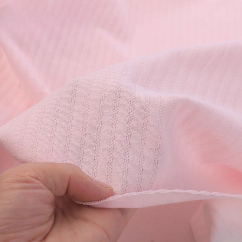 1 メートル綿タイプ A ベビー下着ニット二層ジャカード生地ベビー Diy の縫製服生地