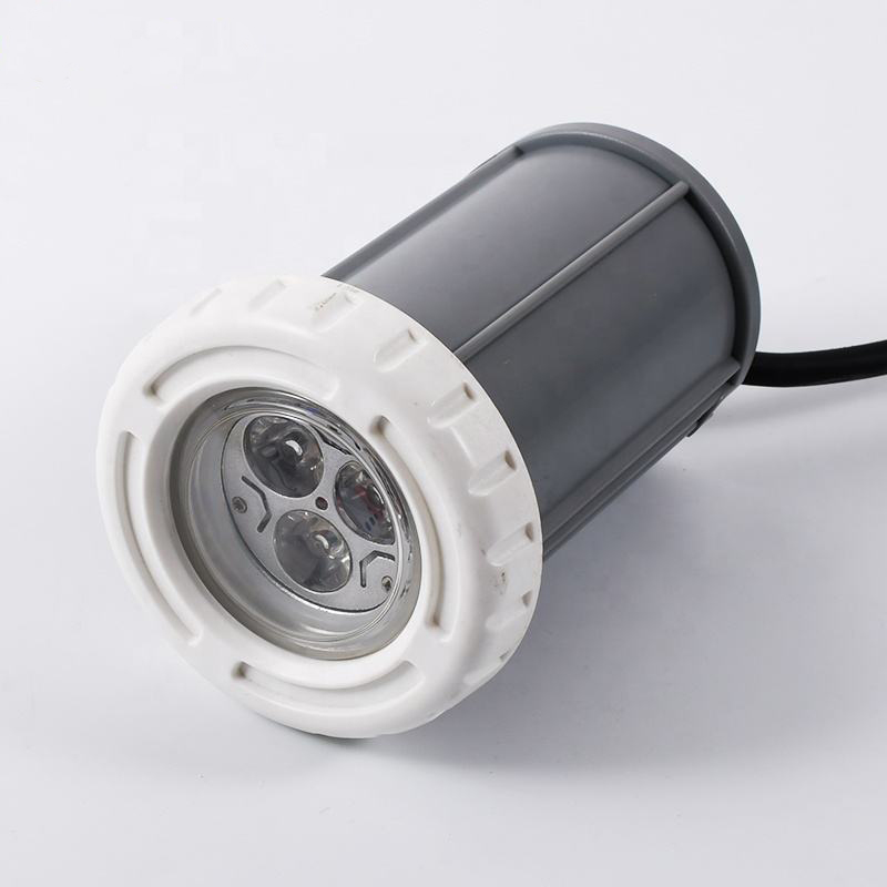 多色プールランプミニ LED プールランプセメントプールプラスチックプール水中ランプ ABS 凹型プールライト IP68 12V 防水