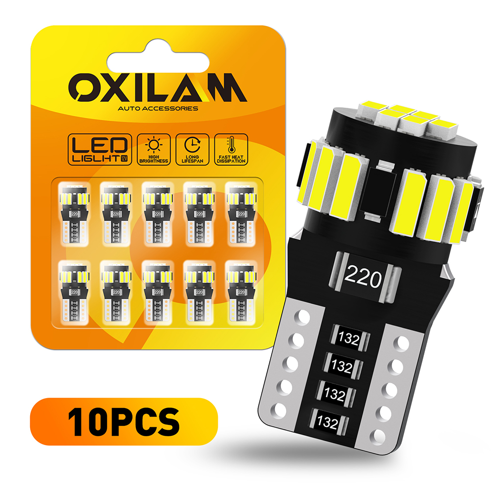 10x W5W T10 LED ライト Canbus 194 LED 電球駐車位置信号ランプ メルセデスベンツ W203 W211 W204 W210 W124 W212 W202 W205用