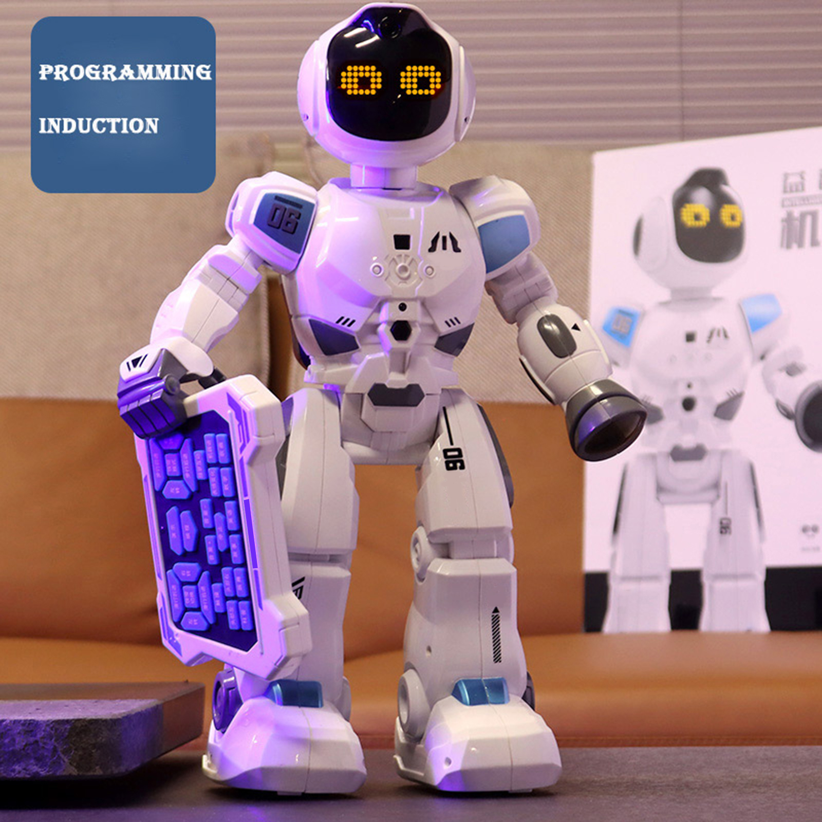 RC スマートロボット玩具ウォーキング歌ダンスアクションフィギュアリモコンロボット玩具電子インタラクティブ玩具ギフト子供のための