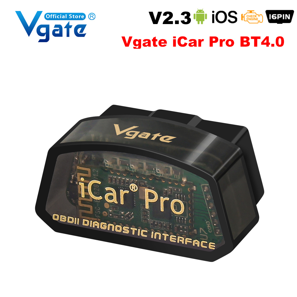 Vgate iCar Pro ELM327 V2.3 Bluetooth 4.0 WIFI IOS BT3.0 Android OBD2 診断ツール ELM 327 BLE4.0 ODB2 車スキャナー