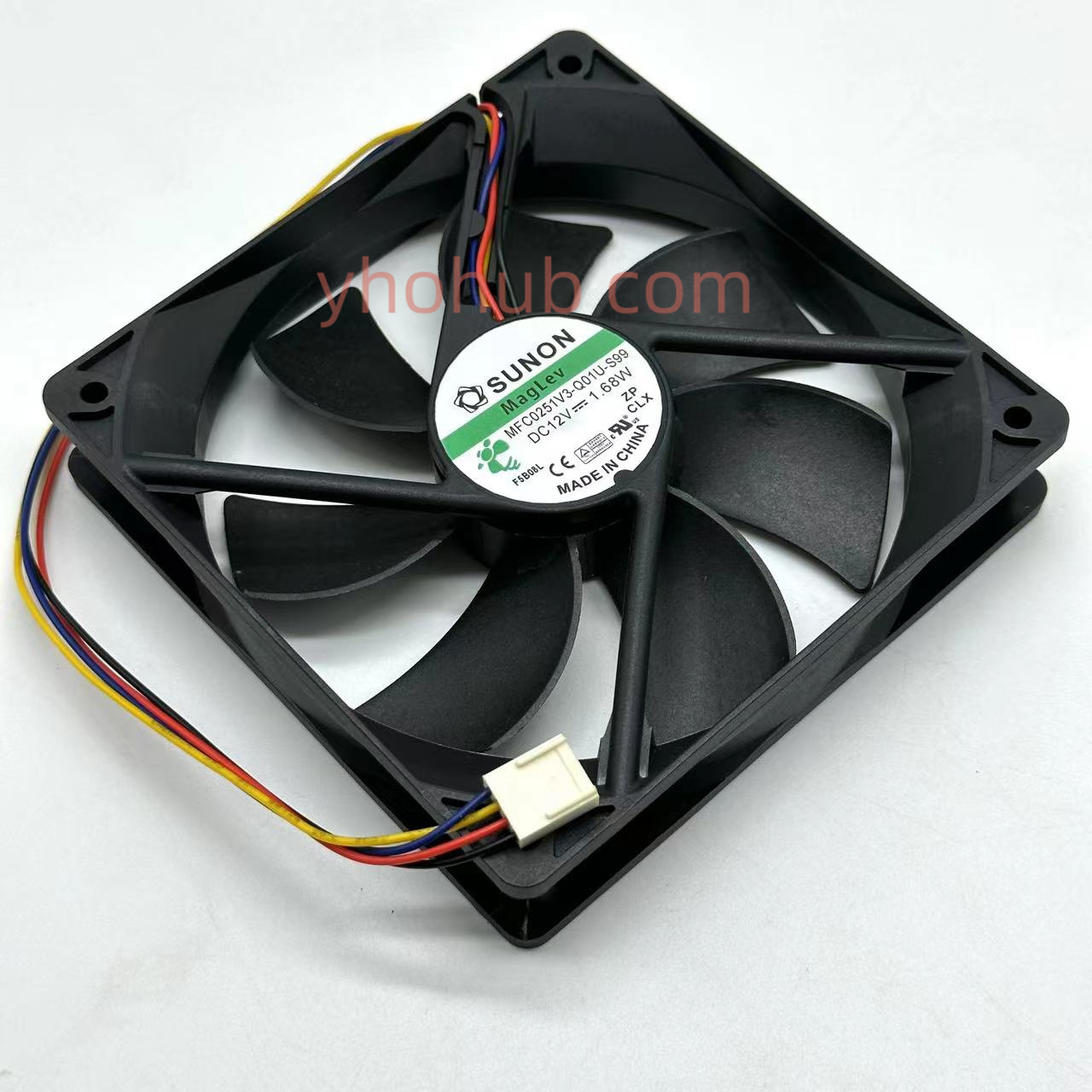 SUNON MFC0251V3-Q01U-S99 DC 12V 1.68W 120x120x25mm 4線式サーバー冷却ファン