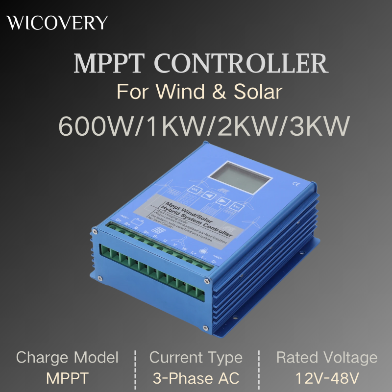 風力 2000 ワットソーラー 3000 ワット MPPT 風力ソーラーハイブリッド充電コントローラ 12/24 V/48 V 自動ハイブリッドコントローラダンプ負荷抵抗器