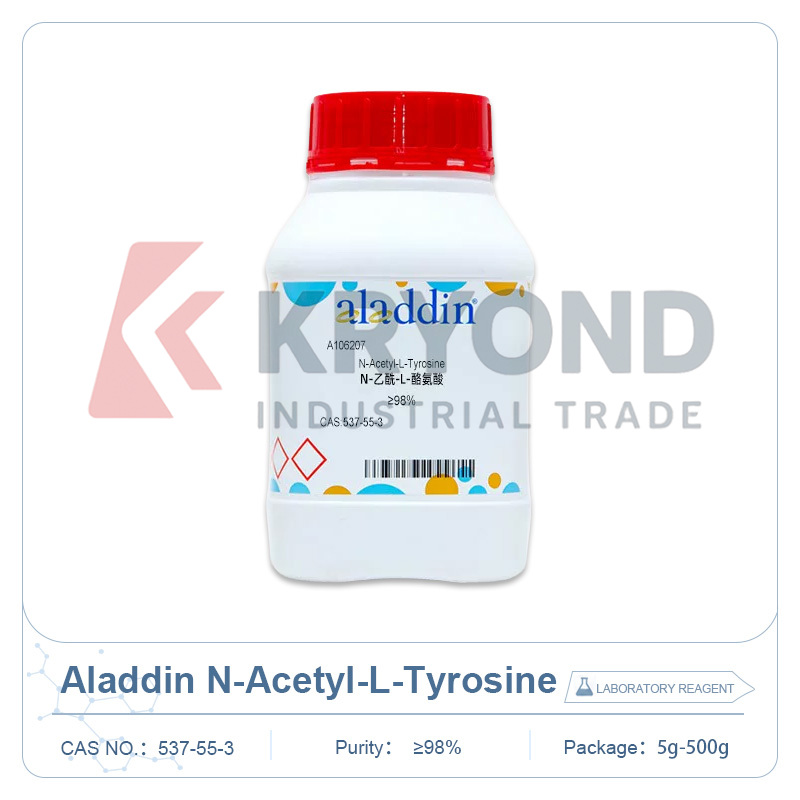 Aladdin A106207 N-アセチル-L-チロシン 実験用化学試薬 CAS 537-55-3 有機合成研究用 5g 25g 100g 500g 実験室用
