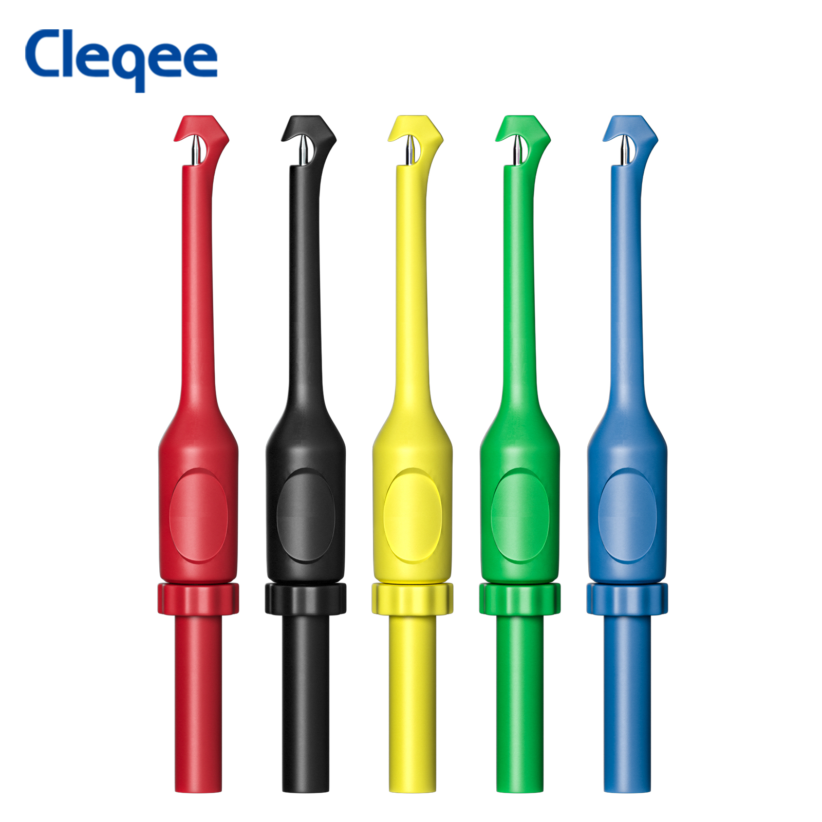 Cleqee P30064 ワイヤーピアスプローブ絶縁穿刺プローブ 4mm バナナプラグ延長テストリード、自動車診断用