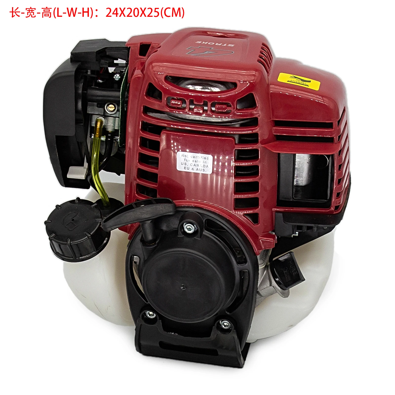 新しい GX35 ガソリンエンジン 4 ストローク刈払機ウォーターポンプガソリンエンジン 1.2Hp リコイルスタート単気筒 35.8Cc