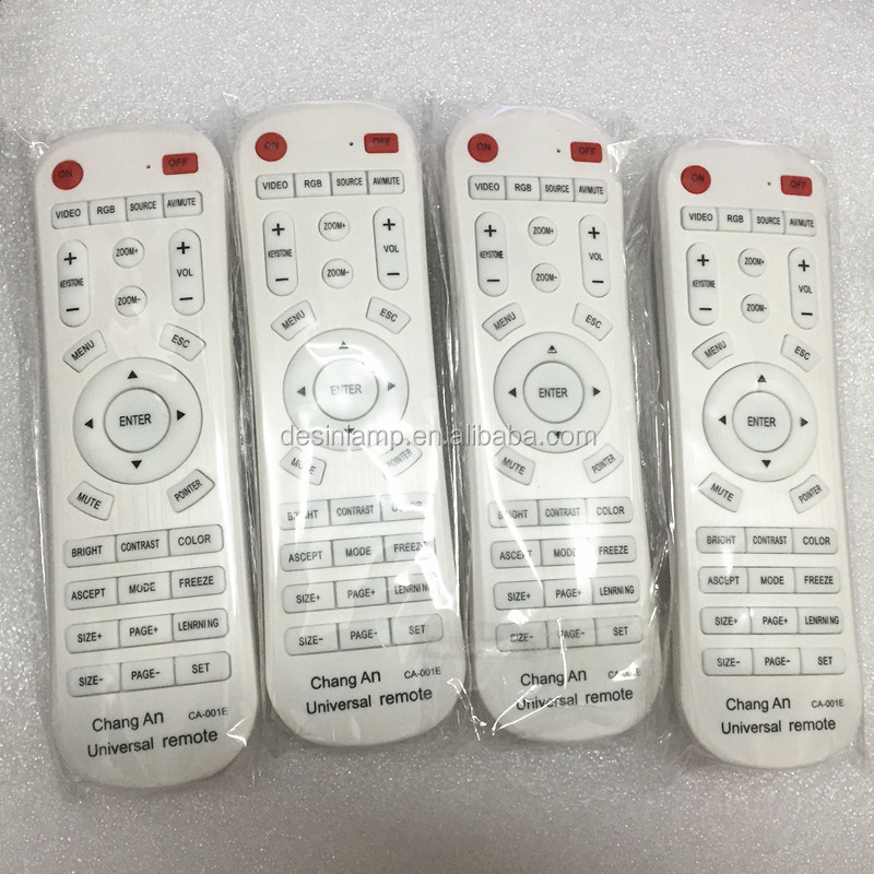 すべてのブランドのプロジェクター用の工場価格卸売高品質ユニバーサルプロジェクターリモコン