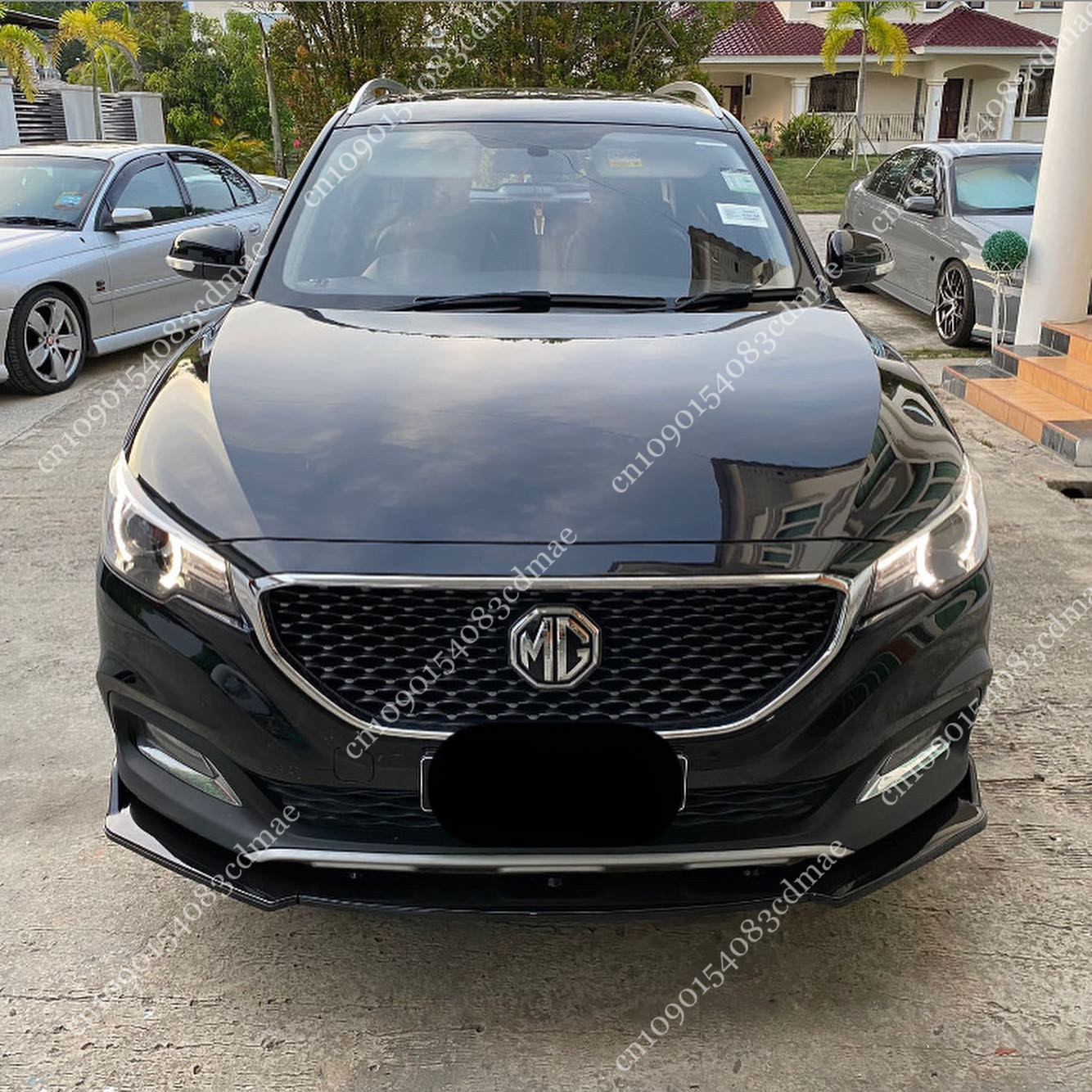 フロントバンパーリップスプリッター MG ZS ZS11 フェイスリフト前 2017 2018 2019 クロスオーバースポイラーディフ​​ューザーボディエアロキットチューニング Mods