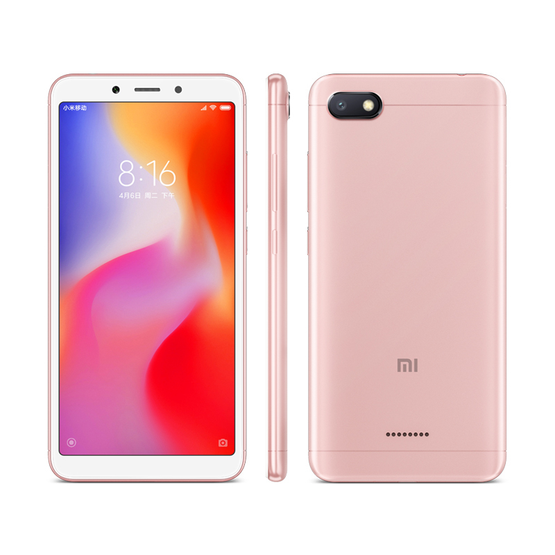 オリジナル Xiaomi Redmi 6A スマートフォン 3 32Gb 卸売 Xiaomi 携帯電話ロック解除 Android Google Play Redmi 6 グローバル ファームウェア