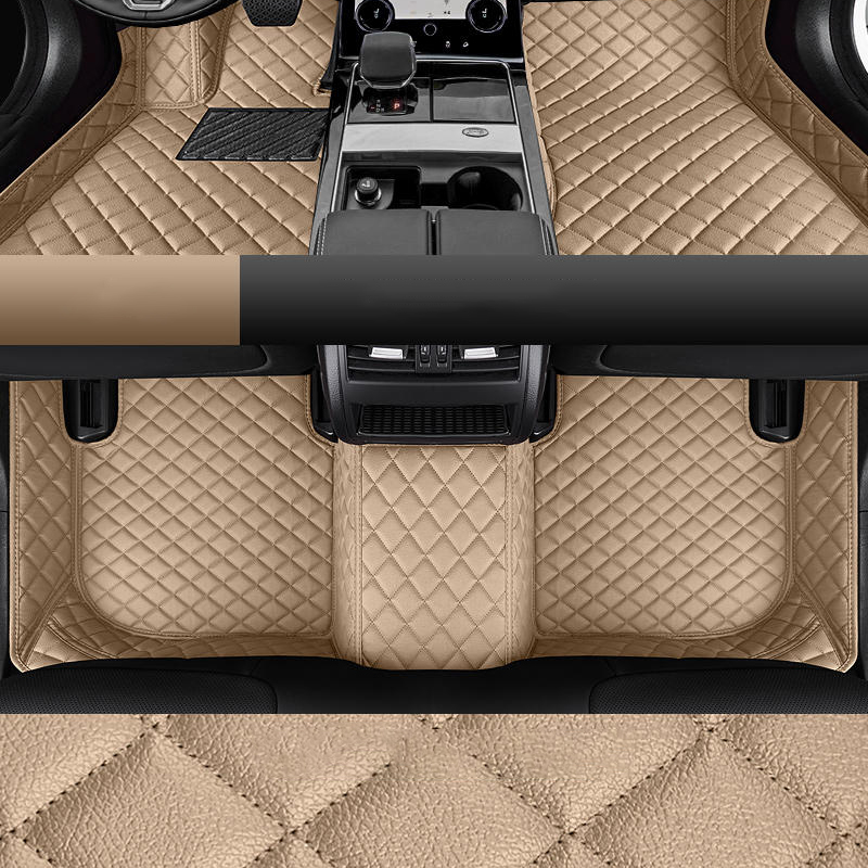 カスタム 5D 車のフロアマット力帆 X60 2011 2012 2013 2014 2015 2016 2017 2018 高級 PU 男のギフトオートインテリアアクセサリー