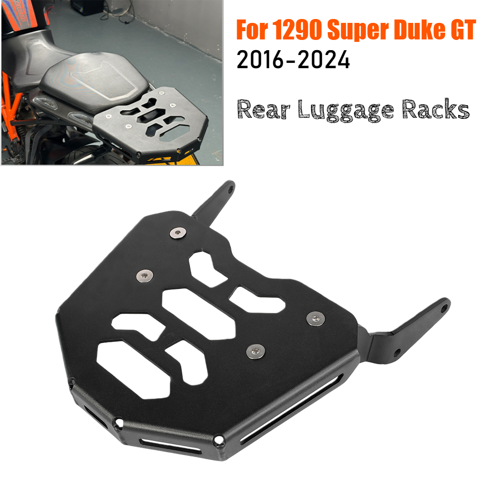 Rear Luggage Racks For 1290 Super Duke GT 2016-2024 Motorcycle Storage Box Shelf Bracket Tail Cargo Support  Accessories