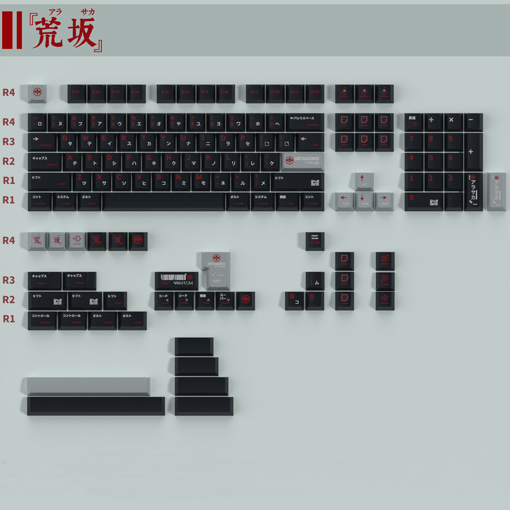 142 キーメカニカルキーボードキーキャップチェリープロファイル染料昇華 PBT フルセット ISO 入力 MX スイッチ GK61 RK68 RK87 96 104