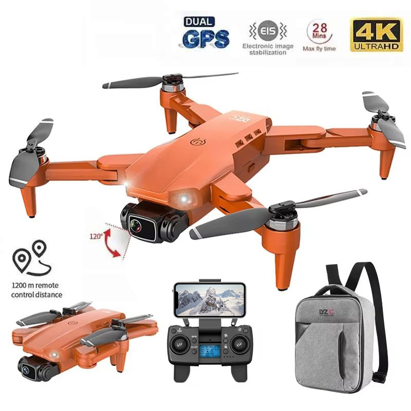 LYZRC ドローン L900 プロ 4K プロフェッショナル 5G GPS HD デュアルカメラ写真撮影ブラシレス折りたたみ式クアッドコプター RC 距離 1.2KM Rc ドローン