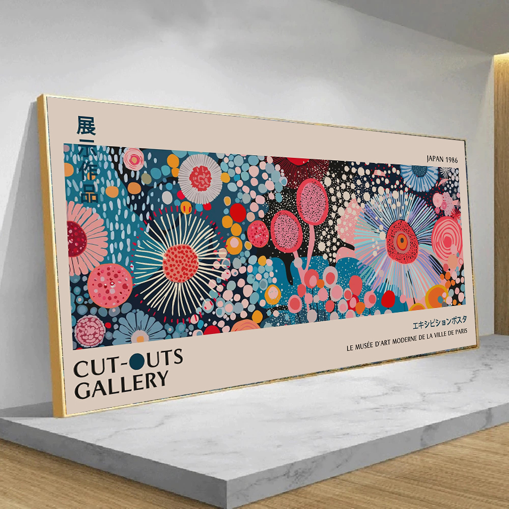 アンリ・マティス花ポスター日本の抽象展覧会キャンバス絵画プリント壁アート画像リビングルームの家の装飾