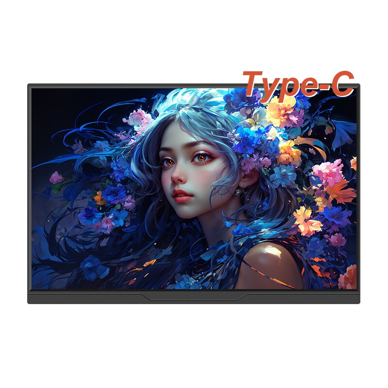 LANLIPU 16 インチポータブルモニター 1920*1200 16:10 IPS HDR 拡張ディスプレイラップトップ/PC XBox PS4 / 5Switch 携帯電話ゲーム