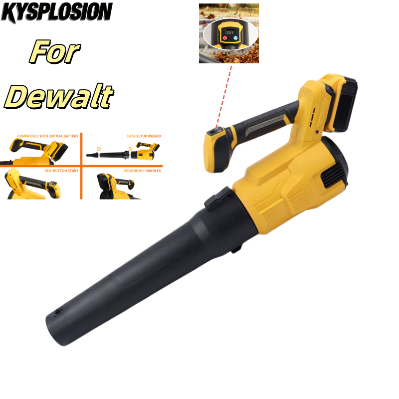 コードレスリーフブロワー 1500 ワットブラシレス 120MPH 速度 750CFM ボリューム高強力な電動送風 Dewalt 20 V バッテリー