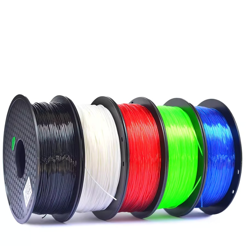 1 ピース/2 ピース/4 ピース 3D プリンタフィラメント TPU 1.75 ミリメートル 1 キロ TPU プラスチック消耗品材料 3D プリンタと 3D ペン TPU フィラメント