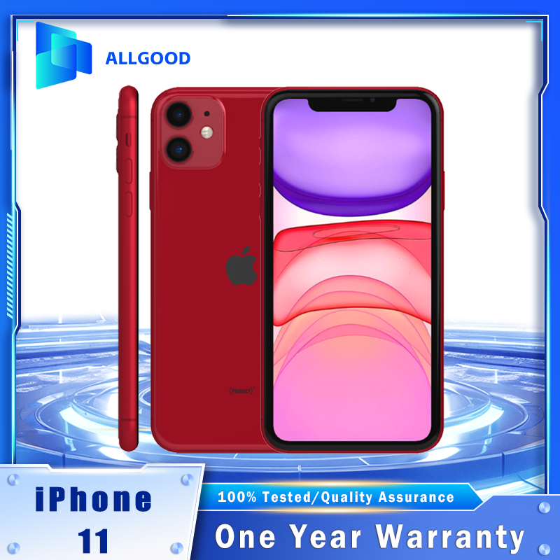 オリジナル Apple iPhone 11 米国バージョン ロック解除済み - 6.1 インチ Liquid Retina、A13 Bionic 4GB RAM、Face ID、グローバル 4G LTE iOS スマートフォン