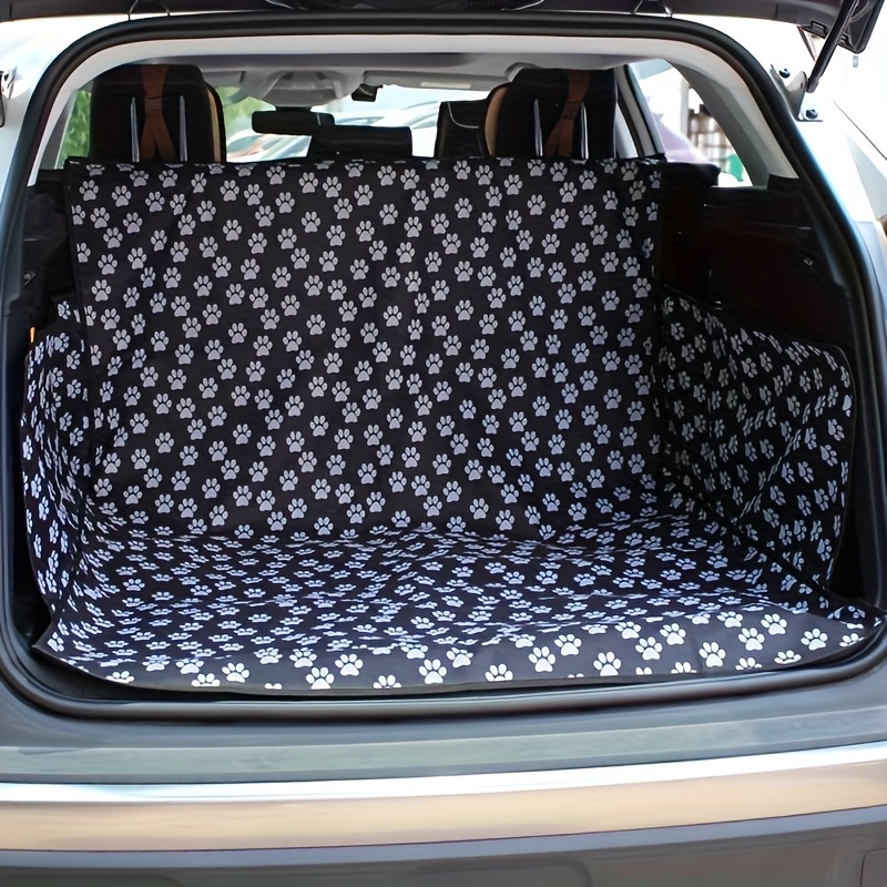1pc クロスボーダー専用車トランクマット、車用ペットシートカバー、オックスフォード生地リアカーゴドッグマット車両追加用