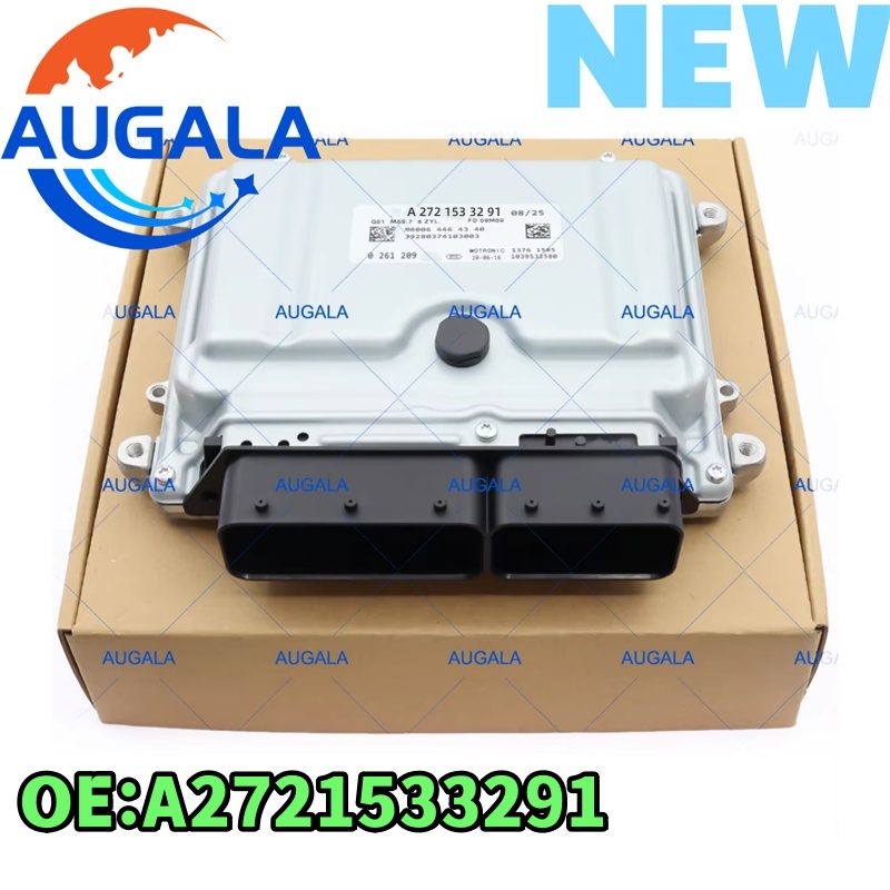 AUGALA A2721533291 新しいエンジンコントロールユニットモジュール ECU ECM A 272 153 32 91 メルセデスベンツ S350 A 003 446 76 40 A0034467640