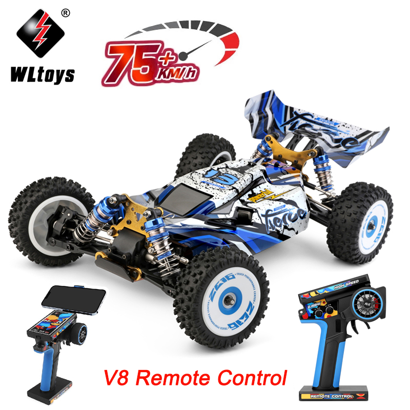 WLtoys 1/12 124017 75KM/H RC カーブラシレス車両 55KM/H 4WD 電動高速ドリフト 2.4 グラムリモートコントロールおもちゃ