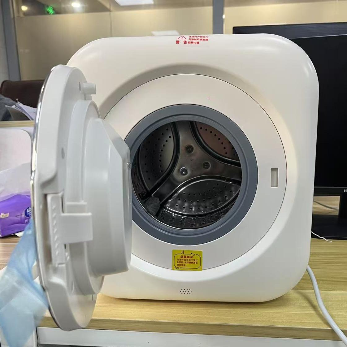 1.5 キロ自動ポータブル洗濯機洗濯と乾燥ミニ洗濯機乾燥抗菌家庭用壁掛け