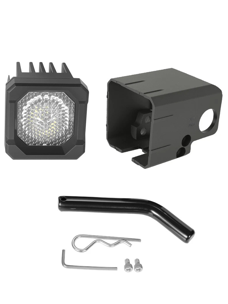 3 in 1 LED ユニバーサル ヒッチ ライト キット レッド