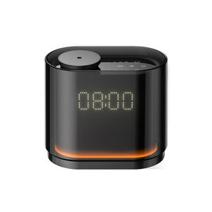 SCENTA 無水エッセンシャルオイルアロマディフューザー、時計機能付き、Type-C給電、Bluetooth制御、スマート家庭用アロマディフューザー、ロゴのカスタマイズ可能