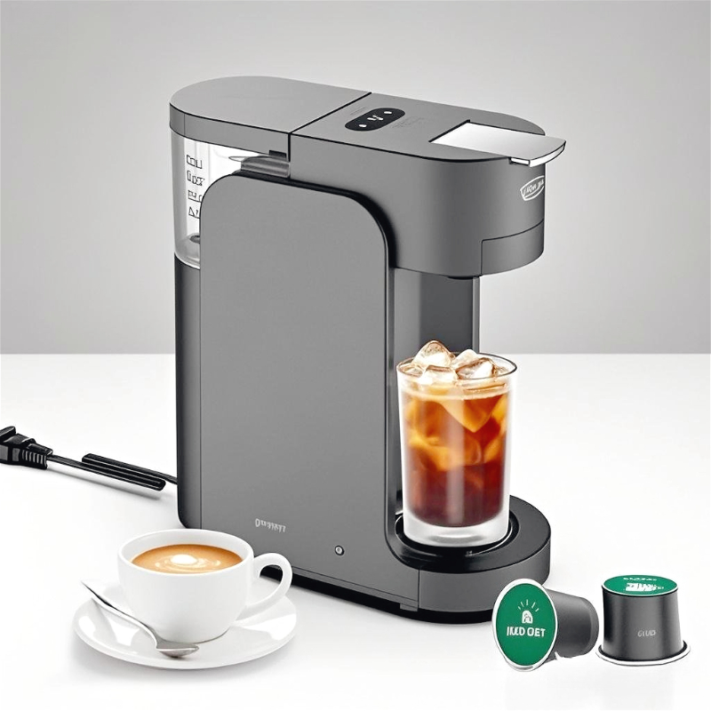 кофемашина cafe Capsule Coffee Machine, Home Office RV Camping Mini Small Fully Automatic Ltalian Coffee Machine Multifunctional