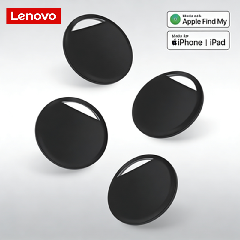Lenovo AirTag Bluetooth トラッカー IPX5 防水 Find My iPhone 互換ミニ GPS ロケーター キー ペット 荷物 高齢者用
