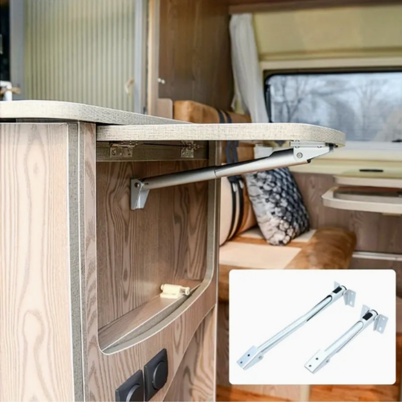 2 個アルミ伸縮式折りたたみストラットバーテーブル延長サポート RV ヨットモトホームキャンプカー Accessoire