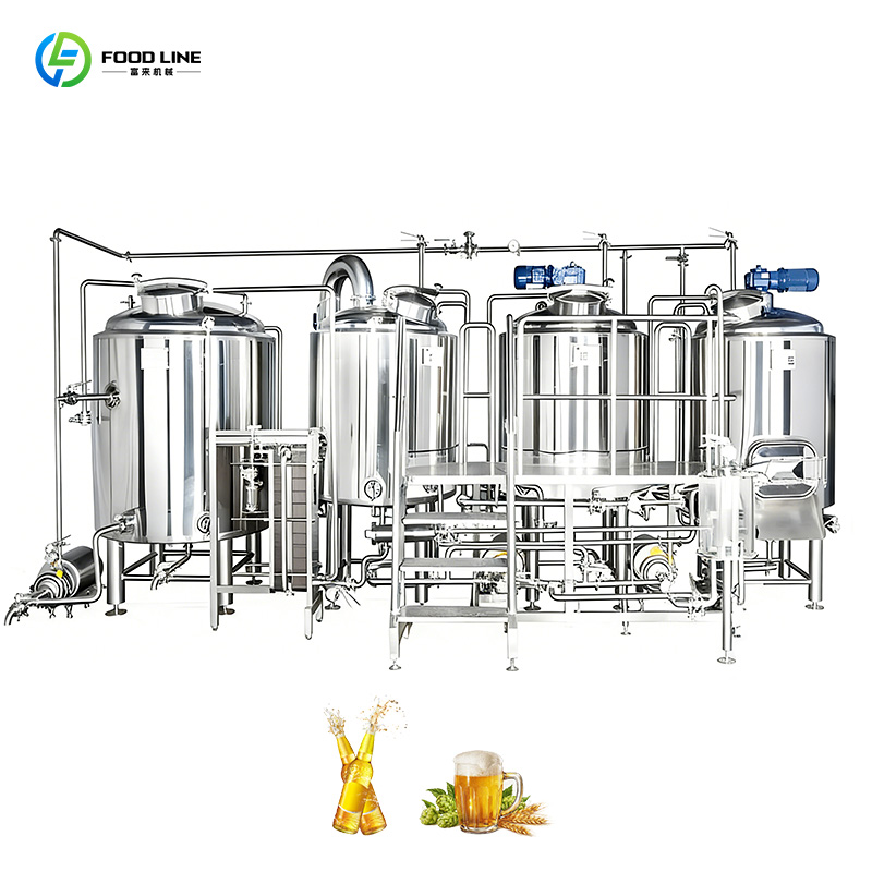 工業用ステンレス鋼ビール醸造所プラント 500L 2000L クラフトビール製造装置発酵槽ブライトタンク工場出荷時の価格