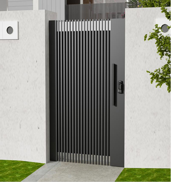 &*American Best Selling Fence Panel Gates Design Waterproof Modern Sliding Gate  Aluminum Garden Gate