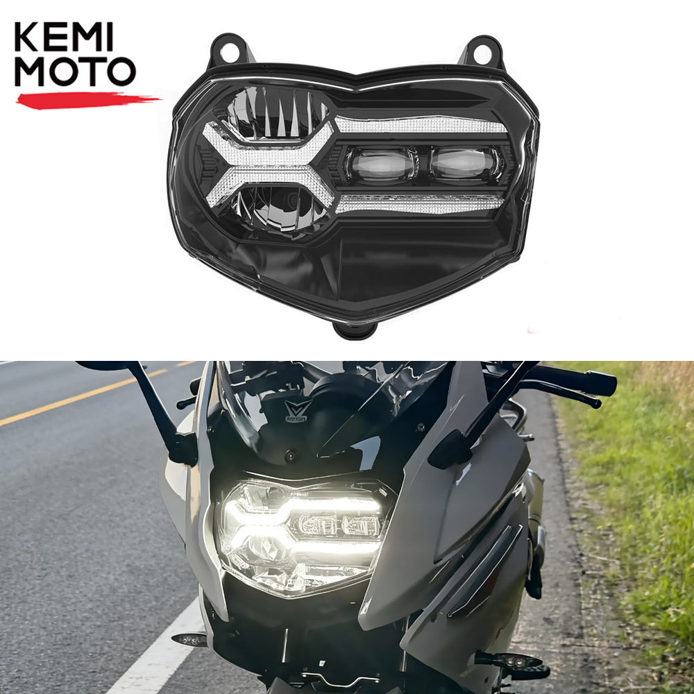 KEMIMOTO E24 ライト BMW F800GT 2011-2019 F800S F800ST F 800GT 2006-2012 2010 オートバイアップグレードヘッドランプ LED ヘッドライト