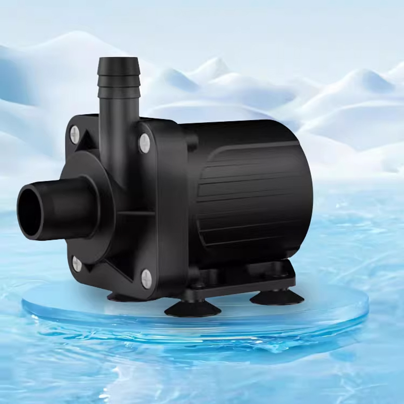 12V マイクロブラシレスウォーターポンプ 8W 15W、噴水水族館用防水循環フィルターポンプ、最大リフト 2.5m 3.5m