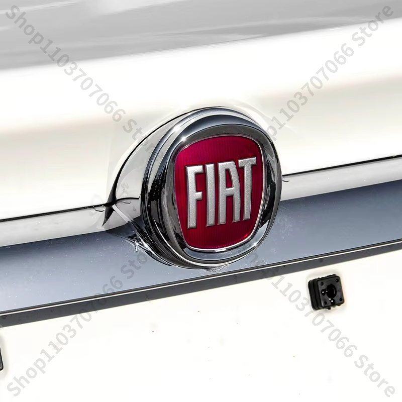 フィアットクロノス DZIRE ブリーザ Fiorino フルバックパンダオッティモパンダ ABS 車のフロントエンブレムバッジとリアトランクエンブレムバッジステッカー