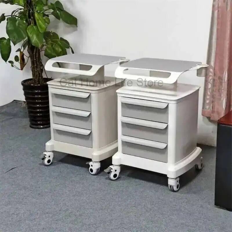 エステティックカート レーザーマシン 歯科用トロリー エステティック補助トロリー サロン設備家具 ビューティーホイールバー