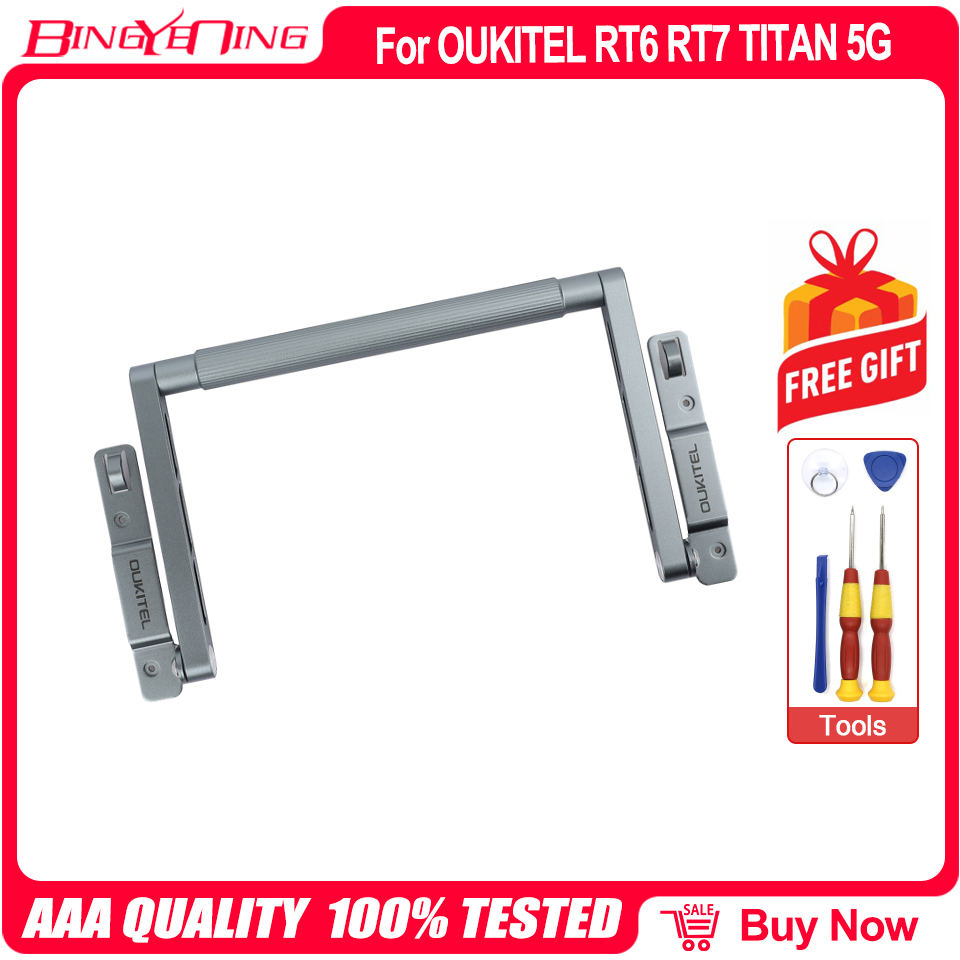 BINGYENING 100% 新品ツーインワンスタンドとハンドル OUKITEL RT6 RT7 TITAN 5G タブレット用