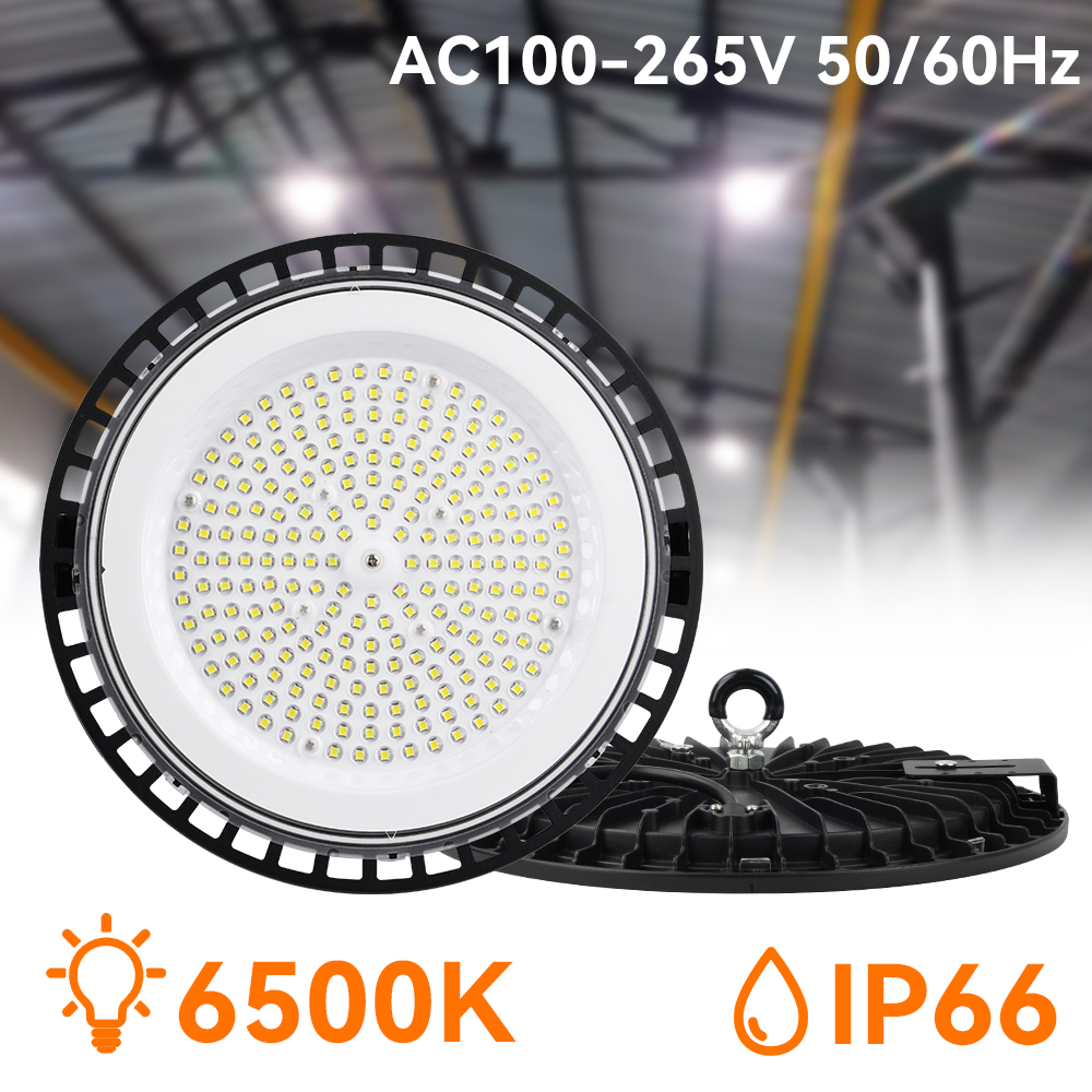 LED リフレクター投光器 100 ワット 150 ワット 200 ワット 14000ml-24000lm LED 工業用ライトラウンドスポットライト倉庫工業用ホーム