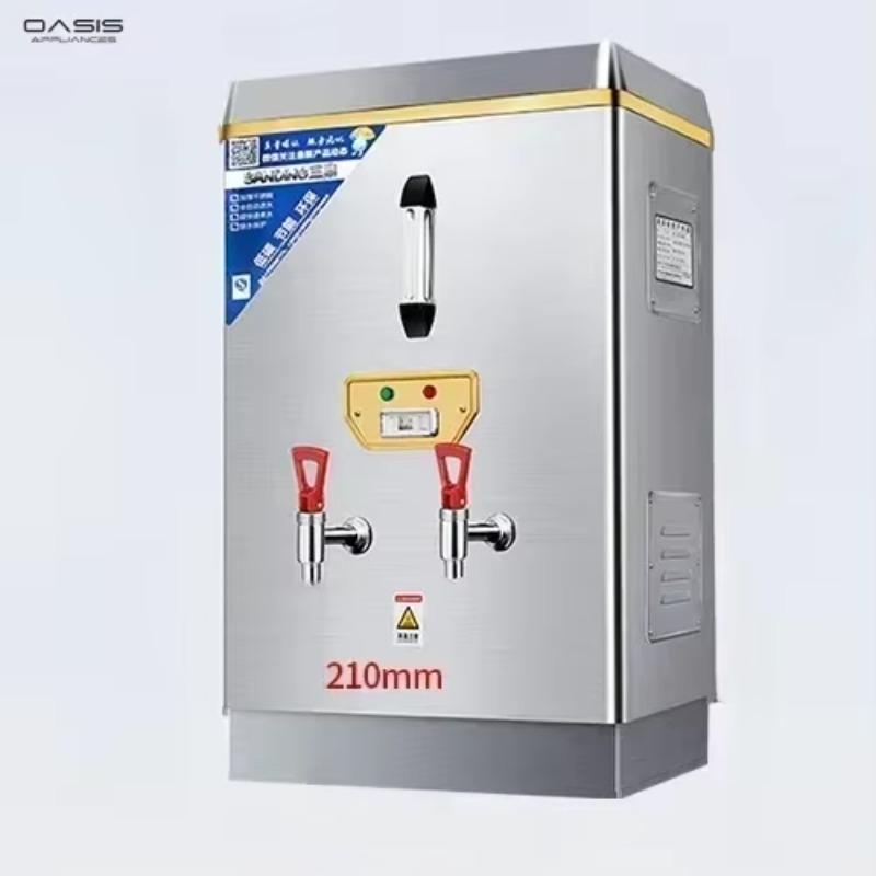 ワークショップろ過機能を備えた商用全自動電気温水器、水タンクボイラー。