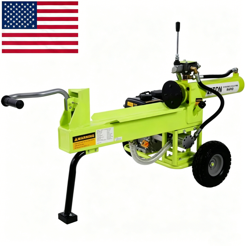 カスタマイズされた薪スプリッター 20 トン自動リターンラムシステム 7HP エンジンウェッジ薪分割林業収穫、EPA 準拠