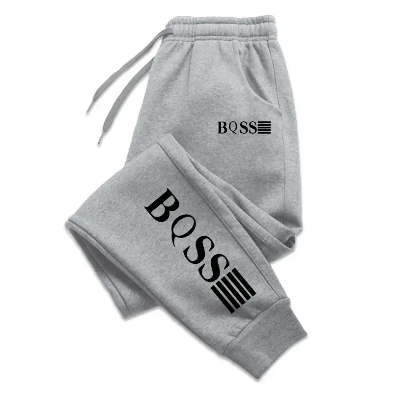 BOSS スポーツパンツ メンズ カジュアル タイトパンツ ジム フィットネス スポーツパンツ 秋冬 メンズジム 自宅
