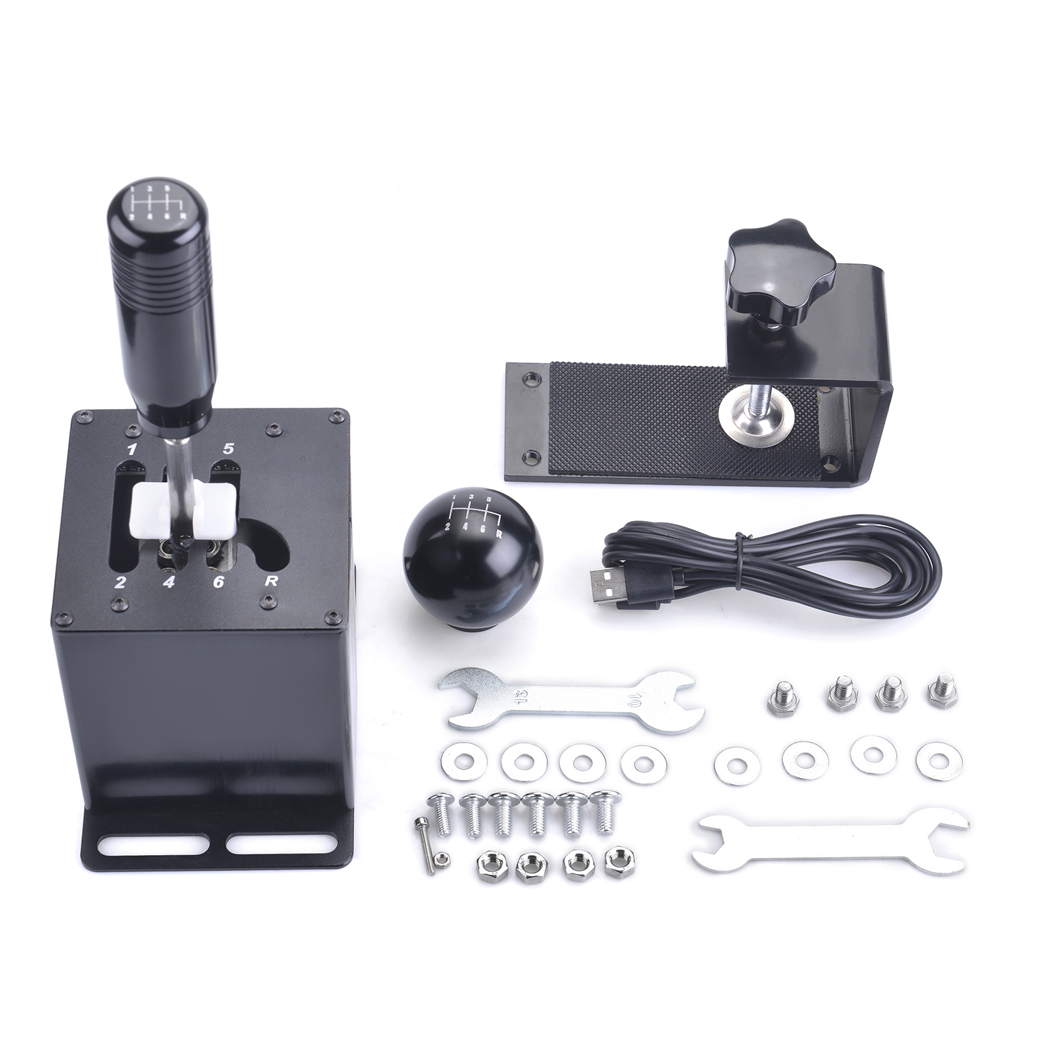 USB H ギアシフタースーツロジクール G27 G29 G25 G920 Thrustmaster T300RS/GT シフトノブ PC システム