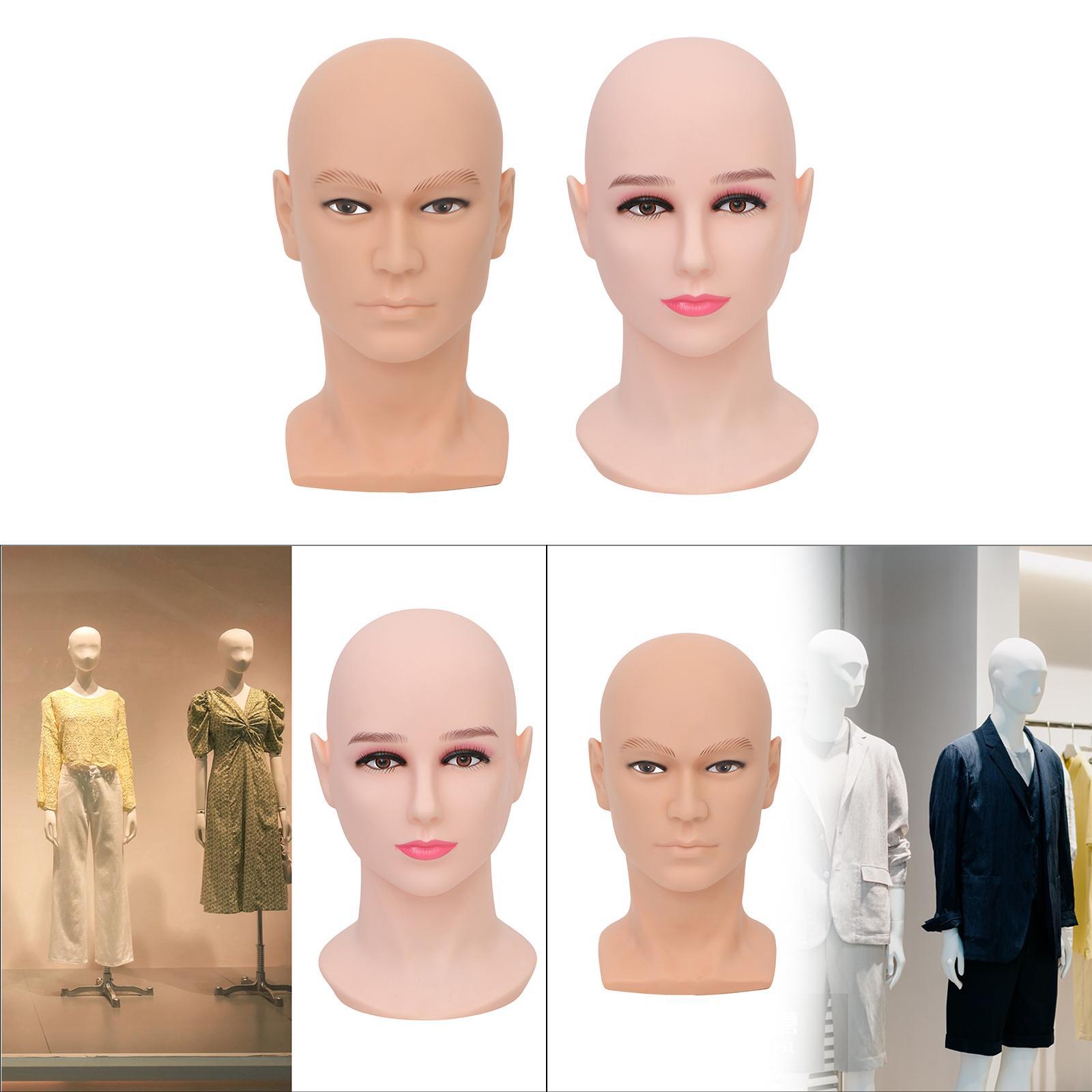 ハゲマネキンヘッドメガネディスプレイヘッドスタイリングかつらホルダーかつらディスプレイスタンド店舗サロンショッピングモールキャップヘアスタイリング
